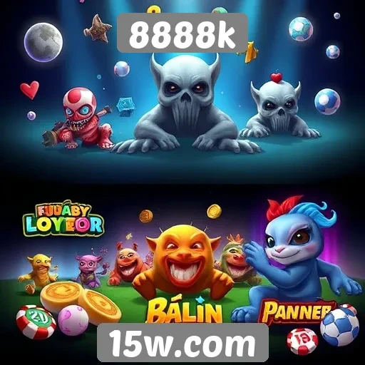 Comparação de jogos oferecidos pelo 8888k