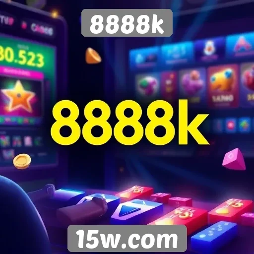 8888k apresenta novas opções de jogos online