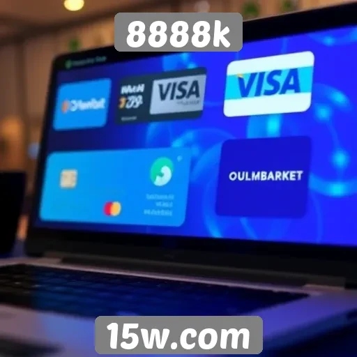 Informações sobre métodos de pagamento no 8888k